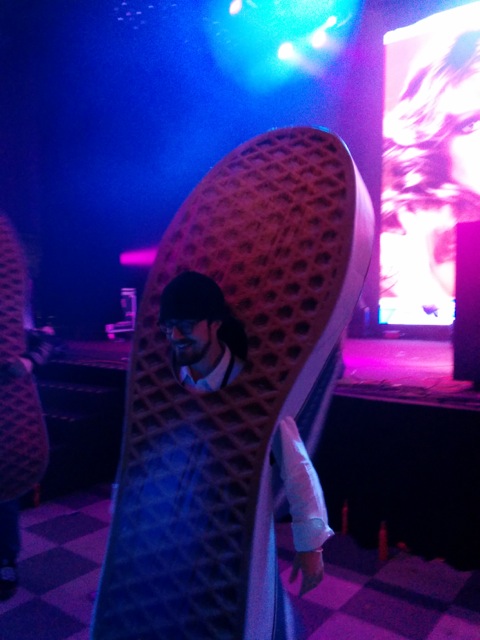 Rocking them shoes