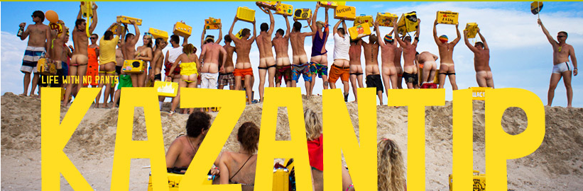 “The tiny KaZantip Republic exists in a parallel reality, and everything here goes the way the PreZident came up with: ‘summer all year round’ and ‘life with no pants’.”